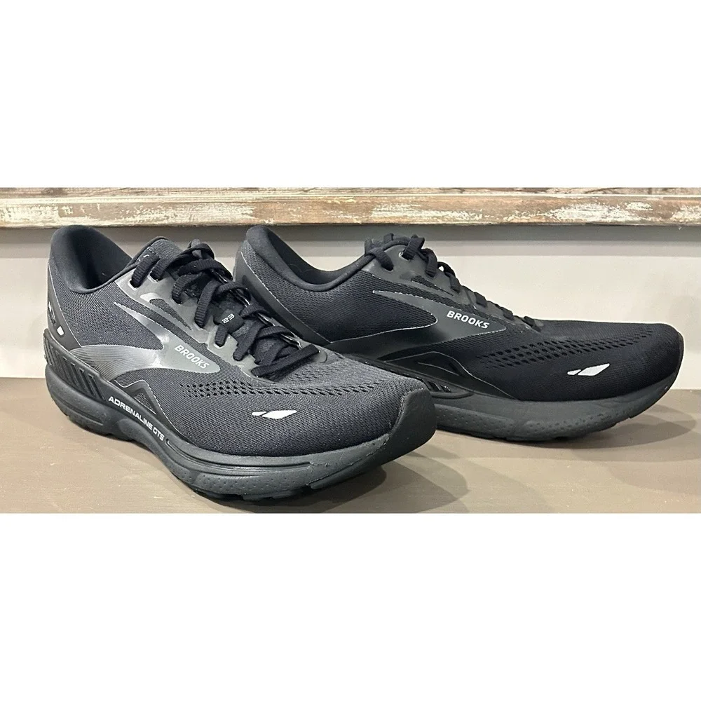 Brooks Adrenaline GTS 23 Mens Size 13 Black Running Support DNA Loft Sneakers
